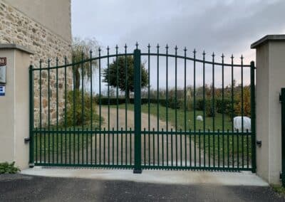 installation de portail classique vers Montbrison
